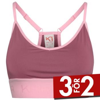 Kari Traa BH Var Sports Bra Plommon polyester Small Dam