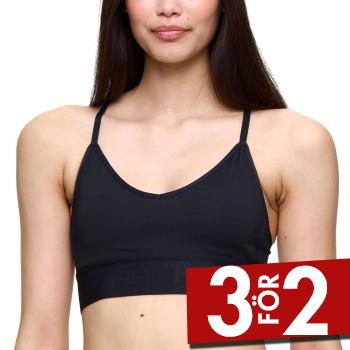 Kari Traa BH Var Sports Bra Svart polyester Small Dam