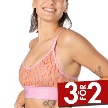 Kari Traa BH Var Sports Bra Rosa polyester Small Dam