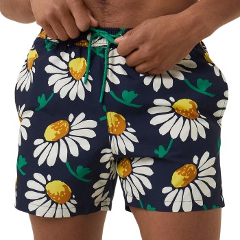 Bilde av Björn Borg Badebukser Sylvester Swim Shorts Blå M Blomster Polyester Small Herre