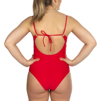 Calvin Klein Structured Bandeau One Piece