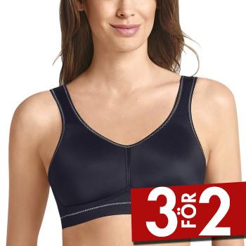 Anita Care BH Vivana Active Wireless Mastectomy Sport Svart A 70 Dam