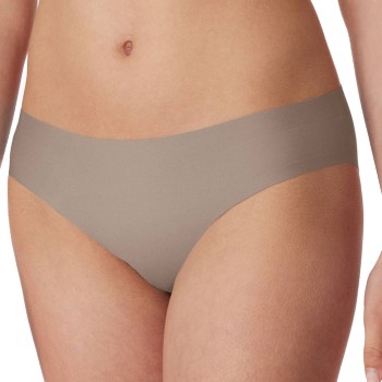 Schiesser Truser Invisible Cotton Brief Grå 36 Dame