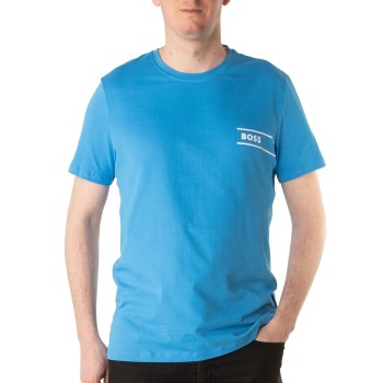 Bilde av Boss Rn 24 Crew Neck T-shirt Blå Bomull X-large Herre
