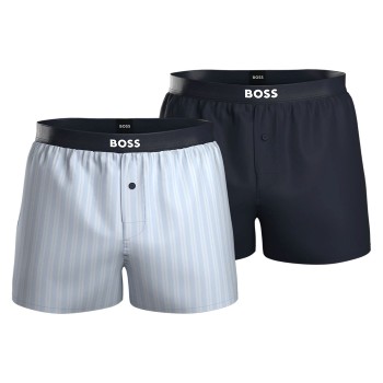2-Pakuj BOSS Woven Boxer Shorts With Fly