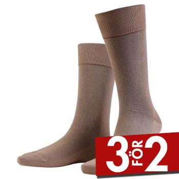 Amanda Christensen Strumpor Core Ankle Socks Ljusbrun bomull Strl 47/48