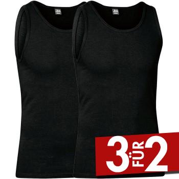 JBS 2P Organic Cotton Tank Top Schwarz Ökologische Baumwolle Small Herren