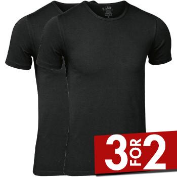 JBS 2P Bamboo Crew Neck T-shirt Svart X-Large Herre