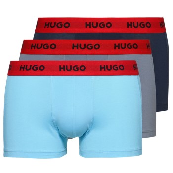 Bilde av Hugo 3p Triplet Trunk Blå Bomull Large Herre