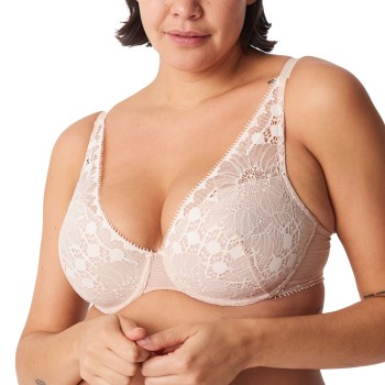 Bilde av Chantelle Bh Day To Night Plunge T-shirt Bra Beige Nylon D 80 Dame