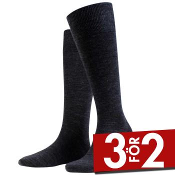 Amanda Christensen Strumpor Icon Knee High Sock Antracit Strl 41/42 Dam | apparel & accessories - clothing - underwear & socks - socks | ModeLejon