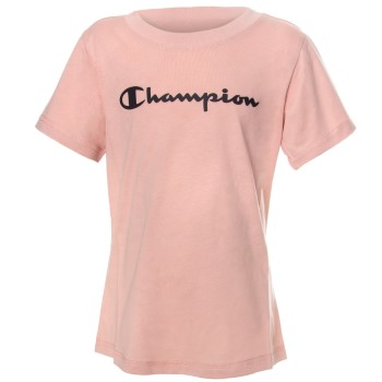 Bilde av Champion Classics Crewneck T-shirt For Girls Gammelrosa Bomull 122-128