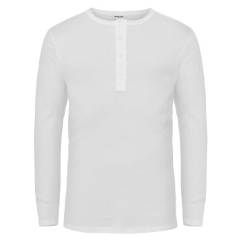 Resteröds Organic Cotton Grandpa Long Sleeve Hvit økologisk bomull Large Herre