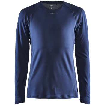 Bilde av Craft Essence Ls Tee Men Marine Polyester Xx-large Herre