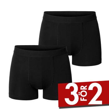 Bread and Boxer Modal Boxer Brief Kalsonger 2P Svart modal Small Herr