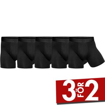 Panos Emporio Kalsonger 5P Bamboo Cotton Boxers Svart Small Herr