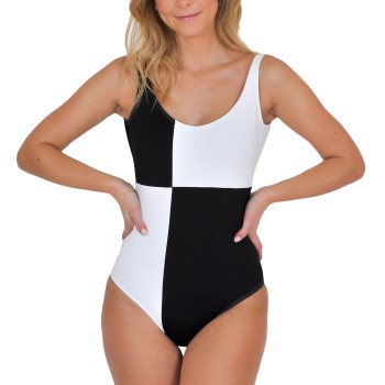 Bilde av Saltabad Jackie Swimsuit Svart Mønstret Polyester 36 Dame