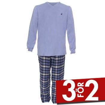 Jockey USA Originals Mix Pyjama Blå bomull Medium Herr | apparel & accessories - clothing - sleepwear & loungewear - pajamas | ModeLejon