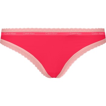 Bilde av Calvin Klein Truser Bottoms Up Refresh Thong Korall Polyamid X-large Dame