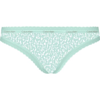 Bilde av Calvin Klein Truser Bottoms Up Refresh Thong Aqua Polyamid Small Dame