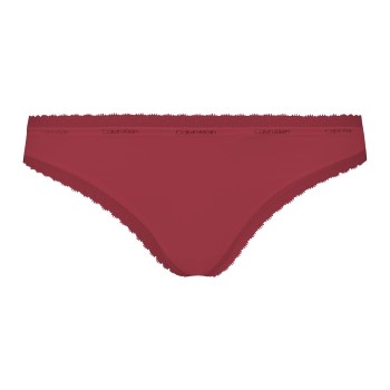 Calvin Klein Truser Bottoms Up Refresh Thong Vinrød  polyamid Small Dame