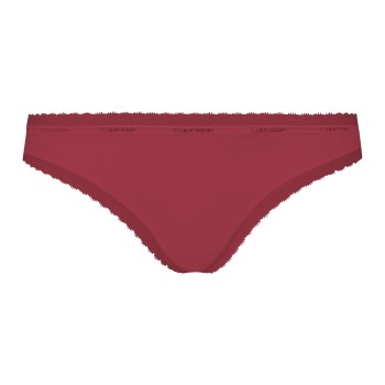 Bilde av Calvin Klein Truser Bottoms Up Refresh Thong Vinrød Polyamid X-small Dame