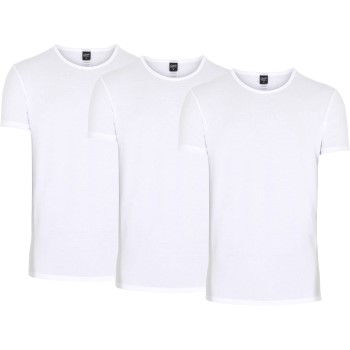 Bilde av Claudio 3p Organic Cotton T-shirt Hvit økologisk Bomull Small Herre