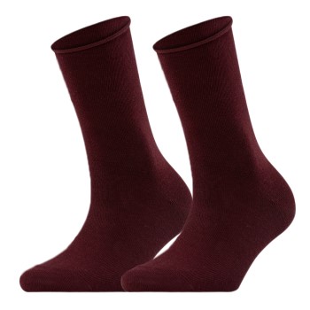 Falke Strømper 2P Women Casual Happy Sock Vinrød Str 35/38 Dame