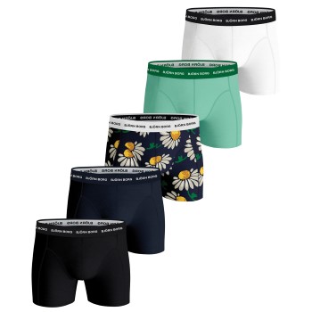 Bilde av Björn Borg 5p Essential Shorts 2115 Svart Blomstre Bomull X-large Herre