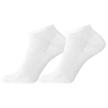 Egtved Strømper 2P Cotton Footie Sock Hvit Str 36/41