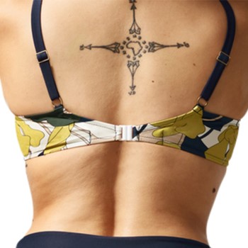 Chantelle Flowers Underwire Bikini Bra