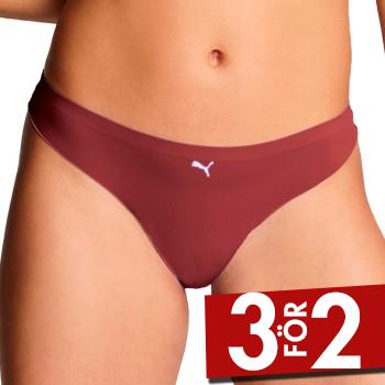 Puma Trosor 2P Seamless String Röd X-Small Dam