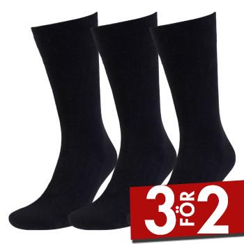 Amanda Christensen Strumpor 3P True Ankle Soft Top Sock Svart Strl 47/50 Herr