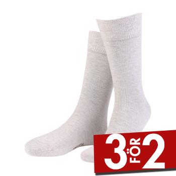 Amanda Christensen Strumpor 3P True Ankle Soft Top Sock Sand Strl 47/50 Herr