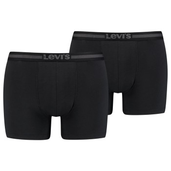 Levis 2P Tencel Boxer Brief Svart lyocell Small Herre