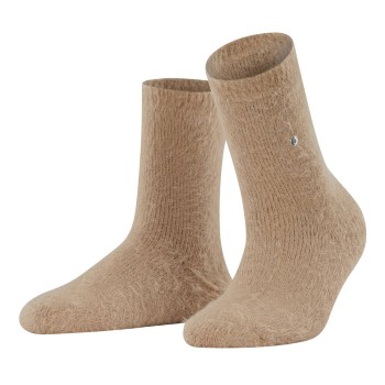 Bilde av Burlington Strømper Fluffy Bed Sock Lysbrun Polyamid One Size Dame