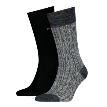 2-Paquet Tommy Hilfiger Men Herringbone Sock