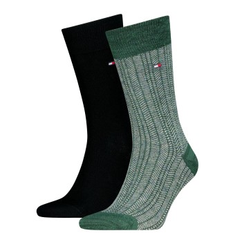 2-Paquet Tommy Hilfiger Men Herringbone Sock
