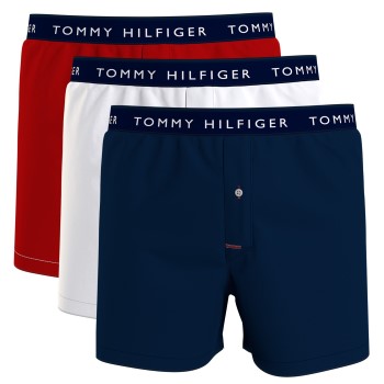 3-Pakuotė Tommy Hilfiger Recycled Cotton Woven Boxer Shorts