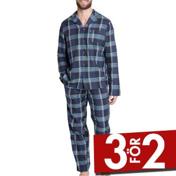 Jockey Woven Pyjama Blå/Ljusblå X-Large Herr | apparel & accessories - clothing - sleepwear & loungewear - pajamas | ModeLejon