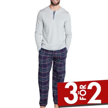 Jockey Pants Flannel Marin Rutig bomull Medium Herr | apparel & accessories - clothing - sleepwear & loungewear | ModeLejon