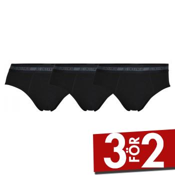 JBS Kalsonger 3P Bamboo Boxer Brief Svart Small Herr