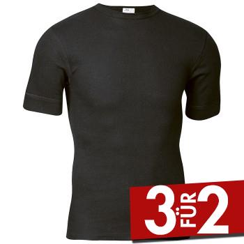 JBS Basic Crew Neck T-shirt Schwarz Baumwolle 3XL Herren