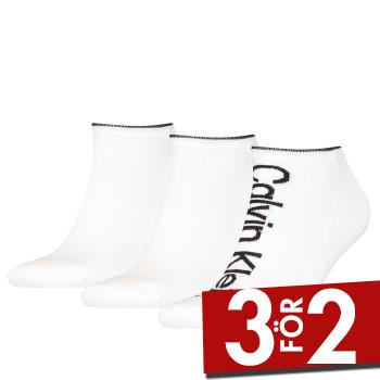 Calvin Klein Strumpor 3P Men Athleisure Sneaker Socks Vit One Size Herr
