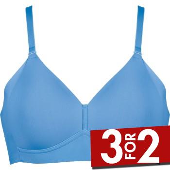 NATURANA BH Solution Side Smoother Bra Blå A 75 Dame billede