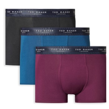 3-Pacchetto Ted Baker Cotton Trunks