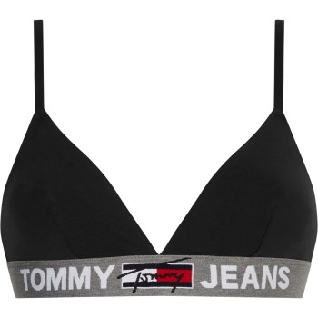 Tommy Hilfiger Bh Tommy Jeans Triangle Bra Sort Small Dame