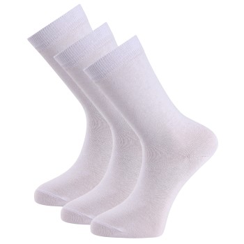 Trofe Cotton Socks Strumpor 3P Vit Strl 35/38 Dam