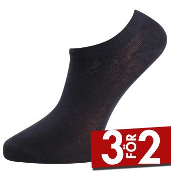 Trofe Bamboo Sneaker Socks Strumpor 2P Svart Strl 39/42 Dam