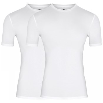 Bilde av Dovre 2p Organic Cotton T-shirt Hvit økologisk Bomull X-large Herre